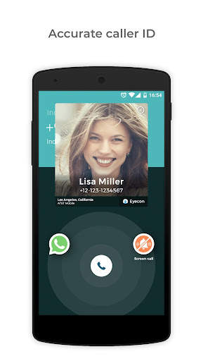Eyecon: Caller ID, Calls and Phone Contacts screenshot 1
