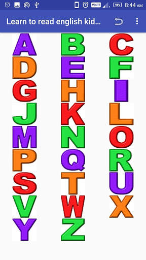 Learn to read English kids 1 screenshot 8