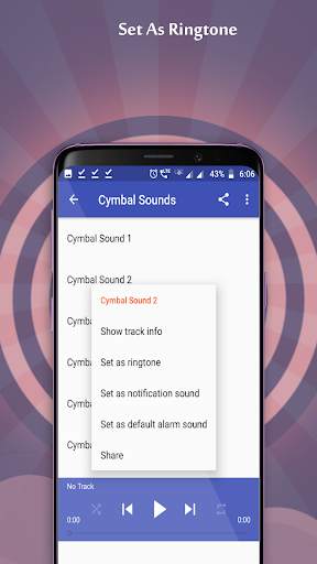 Cymbal Sounds screenshot 3