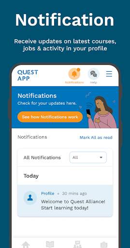 Quest App 7 تصوير الشاشة