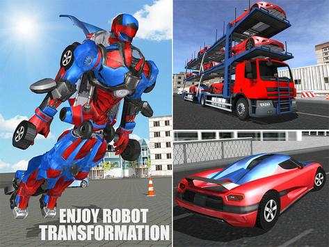 Robot Car Transport Truck Sim screenshot 13