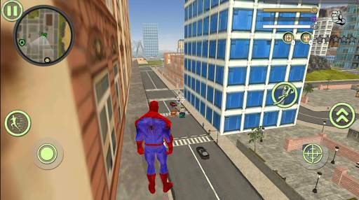 Super Rope Hero Spider Open World Street Gangster screenshot 1