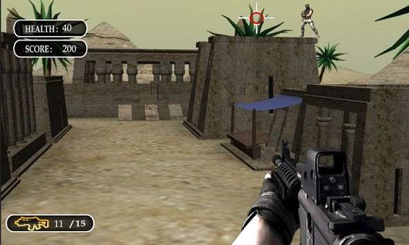 Sniper Desert Commando Shooter screenshot 2