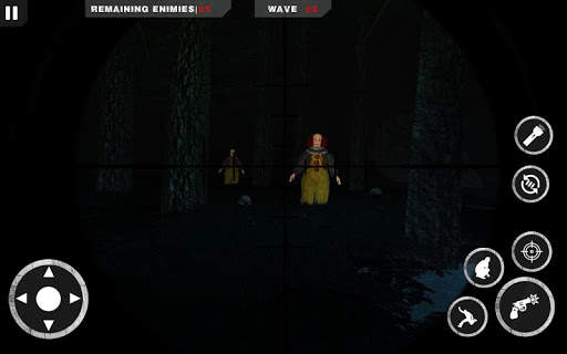 Horror Sniper - Clown Ghost In The Dead screenshot 5