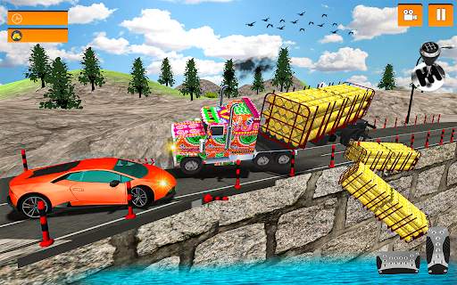 Truck driving games truck sim screenshot 2