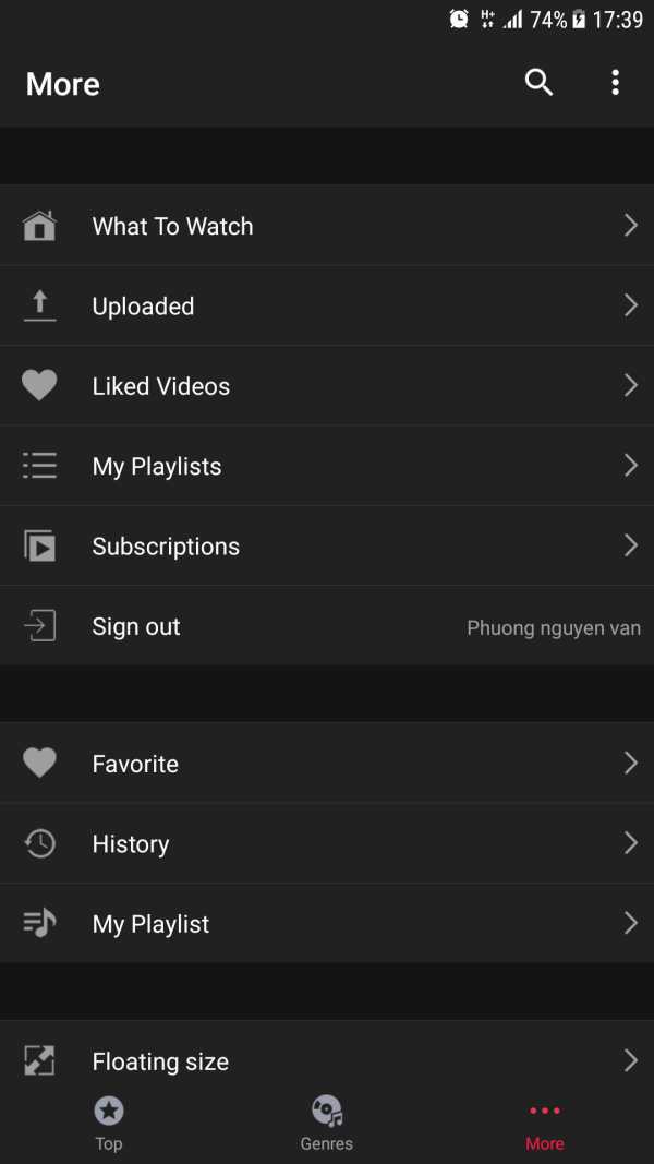 Video Tube - Floating and Play screenshot 3