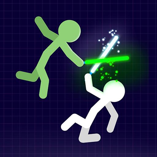 ikon Stickman Ragdoll Perkelahian Prajurit