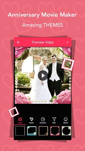 Anniversary Movie Maker screenshot 1