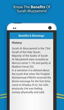 Surah Muzammil screenshot 5