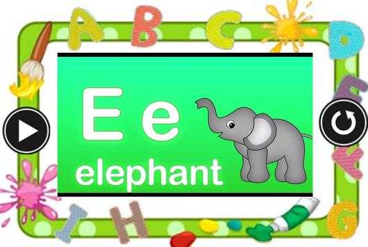 abc alphabet phonic sound - rhymes for kids screenshot 2