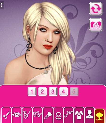Hot Sexy Babes Girl Kelly Makeup - Dress up games screenshot 3