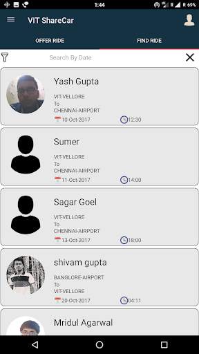 VIT ShareCar screenshot 3