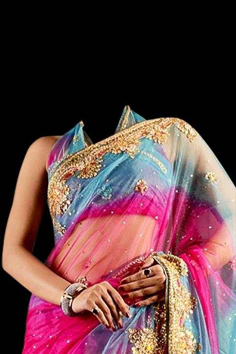 Women Saree Photo Frames 2 تصوير الشاشة