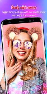 Candy Selfie Camera screenshot 2