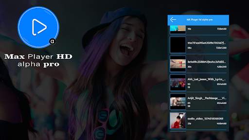 Max Player hd alpha pro screenshot 1