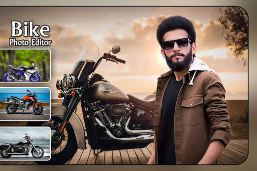 Bike Photo Frame : Photo Cut Paste Editor 3 تصوير الشاشة