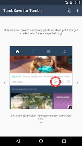 TumbSave for Tumblr screenshot 1