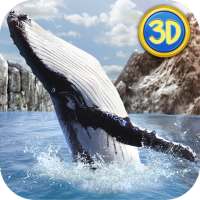 Ocean Whale Simulator Quest logo