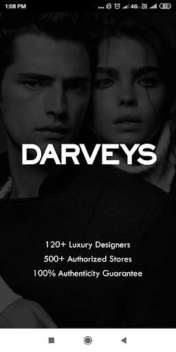 Darveys Luxury Shopping India screenshot 1