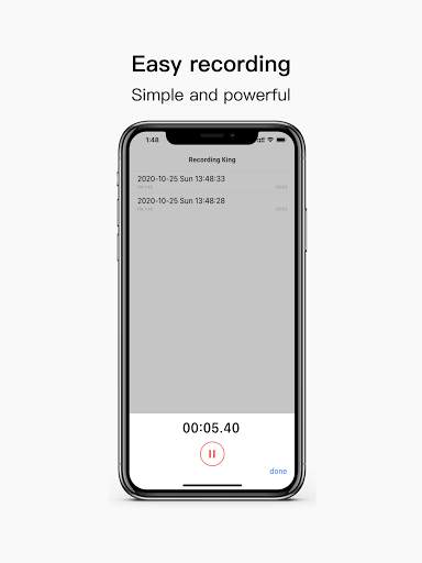 Recording king - Easy to use recorder screenshot 3