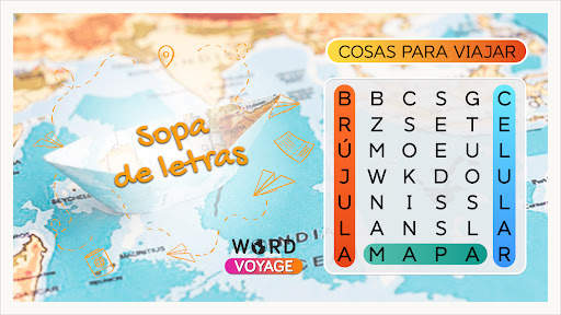 Word Voyage: Sopa de Letras screenshot 6