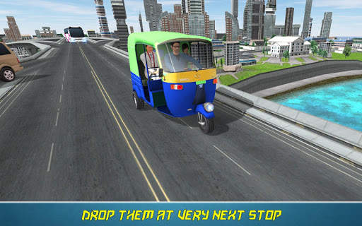 Tuk Tuk Auto Rickshaw Driving screenshot 9