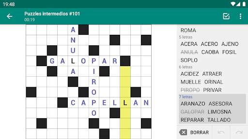 Palabras Cruzadas (Crucigrama) screenshot 6