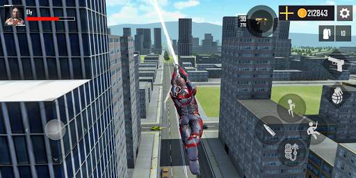 Super Hero Rope Crime City स्क्रीनशॉट 2