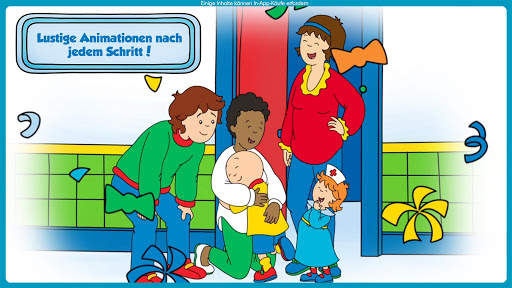 Caillou geht zum Arzt screenshot 5