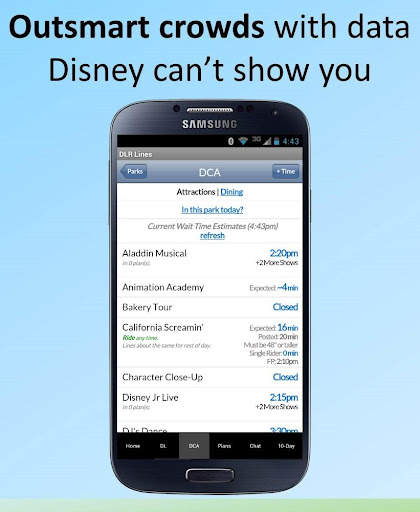 Disneyland Lines by TouringPla screenshot 1