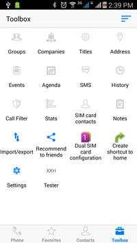 DW Contacts IOS 7 Theme скриншот 2
