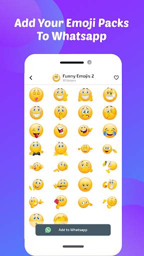 Emoji Stickers for WhatsApp - WAStickerApps screenshot 4