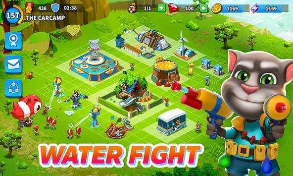 Talking Tom Camp screenshot 1