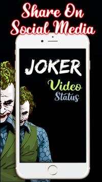 Joker Video Status screenshot 1