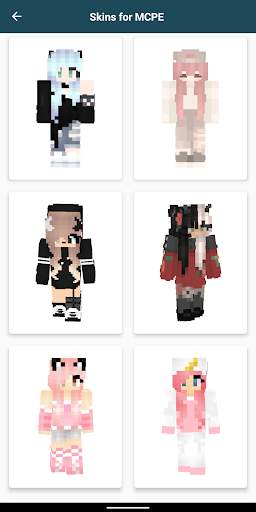 Girls Skins for Minecraft PE screenshot 4