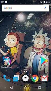 Rick and Morty Wallpaper 5 تصوير الشاشة