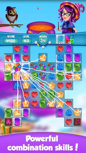 Jelly Witch: Match 3 Pop Candy screenshot 4