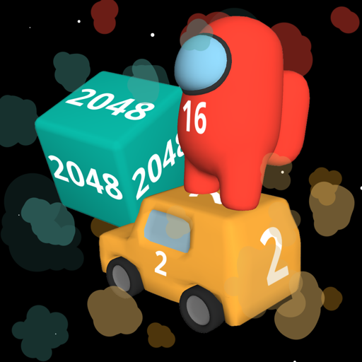 Chain Cars - 2048 Merge Mania! icon