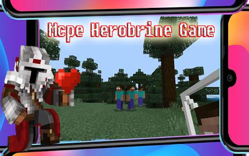 Mod Herobrine Minecraft screenshot 4