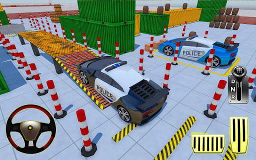 Police Car Parking Car Driving School 2019 screenshot 3