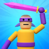 Ragdoll Ninja: นินจาเกมต่อสู้ on 9Apps