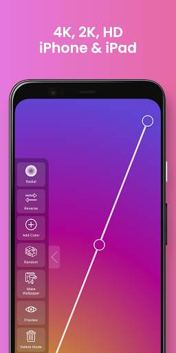 Gradient Wallpaper Generator: 4K, HD, Maker, Theme screenshot 3