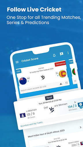 CricScores - T20 Live Cricket screenshot 1