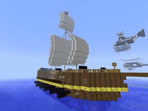 Cool Minecraft Ship Ideas screenshot 1