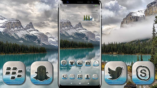 Mountain River Launcher Theme screenshot 1