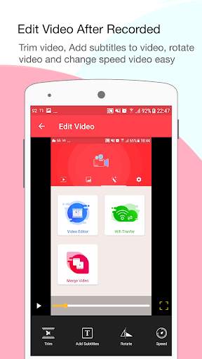 GoREC - Screen Recorder, Video Editor स्क्रीनशॉट 4