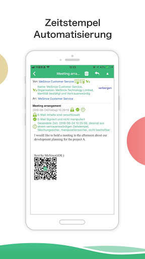 MeSign - Mail-Client mit Verschlüsselung screenshot 3