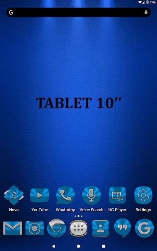 Light Blue Icon Pack скриншот 17