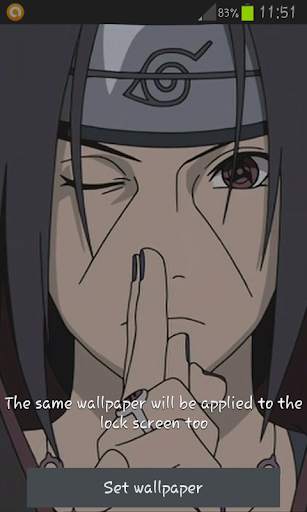 UchihaBrothers Live Wallpaper screenshot 3