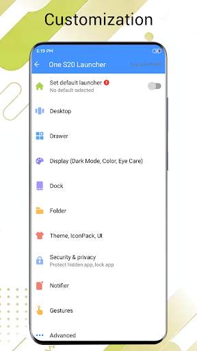 One S20 Launcher - S20 One Ui screenshot 7